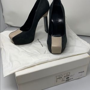 Balenciaga Scarpa Pelle S.Cuoio Heels